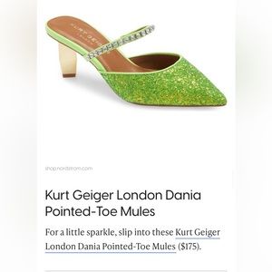 Kurt Geiger London Dania Pointed-Toe Mules
